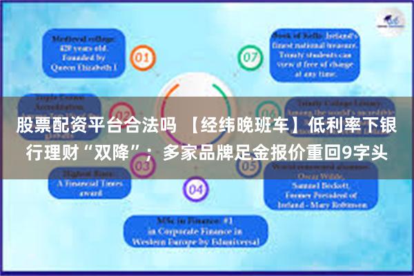 股票配资平台合法吗 【经纬晚班车】低利率下银行理财“双降”；多家品牌足金报价重回9字头